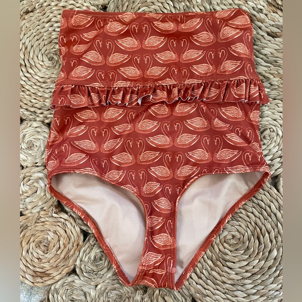 Kortni Jeane youth swans high waisted bottom